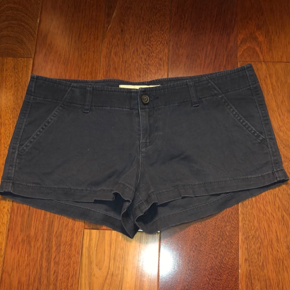 Hollister Navy Blue Shorts